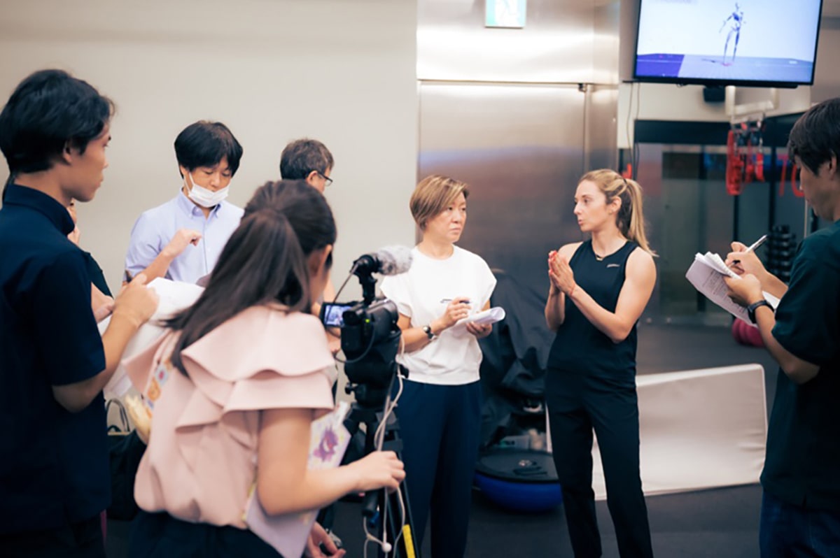 ミカエル・ミシェル騎手のパーソナル・トレーニングを志水浩二トレーナーが実施