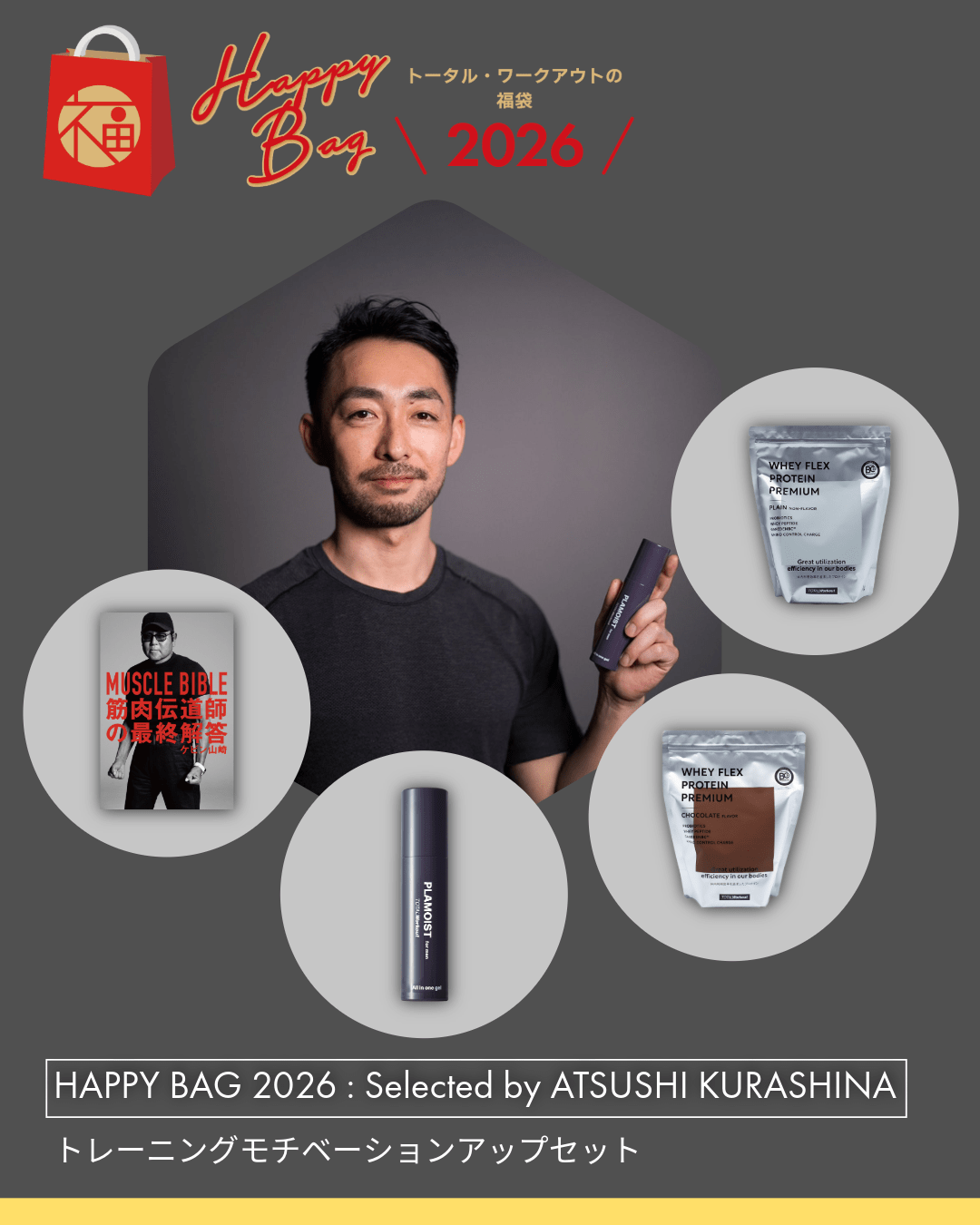 倉品篤チョイス|トレーニングモチベーションアップセット