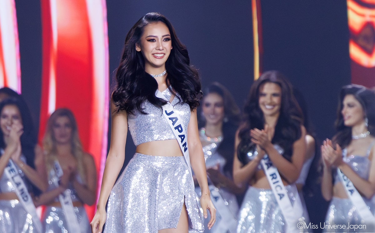 第74回 ミス・ユニバース(世界大会)橋本佳央理さん 「TOP30」入賞